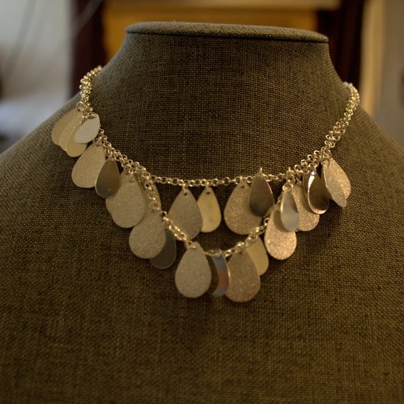 Apt. 9 Jewelry - Silver Apt.9 Teardrop Necklace